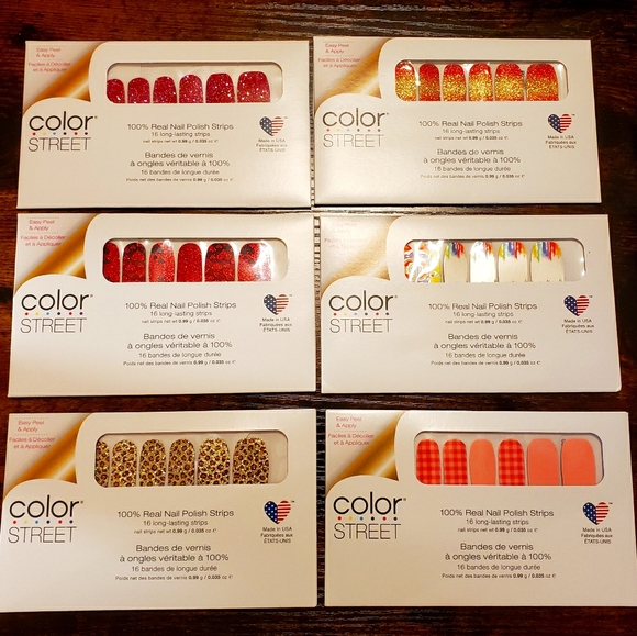 Nail color strips - Picture 1 of 7